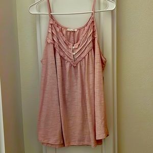 Maurice’s pink flowy cami size 2XL